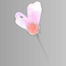 고양이 필름 밍크 나비 낚시대 색상랜덤 1P 막대 토이, 없음, 1개