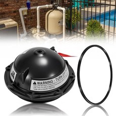 Dilomber 154570 / 152519Z 탱크 뚜껑 클로저 - O-링이 있는 15.2cm(6인치) 버트리스 스레드 Pentair Triton II 샌드 필터 모델 TR40, Dilomber 154570 / 152519Z 탱크 뚜