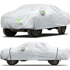 토요타 RAV4 1996-2025 혼다 CRV 1997-2025 6겹 트럭 커버 자동차용 커스텀 핏 모든 날씨에 방수 기능 야외 전체 외부 비 태양 바람 보호 검은색