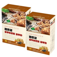지노 검은콩 호두 아몬드 율무차, 20g, 50개입, 2개
