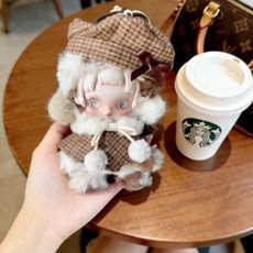 인형옷 드레스 스커트 귀여운인형옷 인형옷세트 아이돌인형 애착인형 꾸미기, 영국 망토 3세트