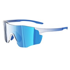 無框戶外運動跑步太陽眼鏡 登山自行車遮陽護目騎行眼鏡, 1個, 如圖所示