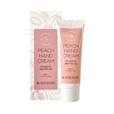 (1+1)산뜻하고 부드러운 복숭아 핸드크림, 2개, 80ml