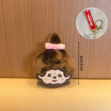 귀여운 몬치치 머니백 만화 지퍼백 지갑 카와이 백팩 키체인 참 펜던트 팬 선물, 12 S5 keychain