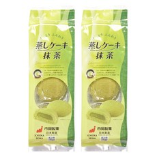 IchiokaSeika 日式蒸蛋糕 抹茶口味 4顆入, 2個
