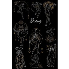 You Are A Goddess Witches Pagan Wiccan Sabbat Goddess Tarot Moon Magic and Night Sky Diary, You Are A Goddess, Witches, Pa
