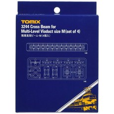 TOMIX N 게이지 계층 고가 빔 ・ M 4개입 3244 철도 모형 용품, 상품명참조, 1개