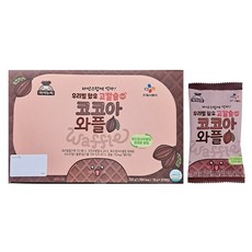 CJ 아이누리 우리밀 함유 고칼슘 코코아와플 320g x 1개