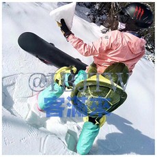 兒童滑雪防摔護具 護臀護膝 小烏龜造型 護膝關節 安全, 1個, M號 適合1.2m以下,綠龜防摔護具ABVP