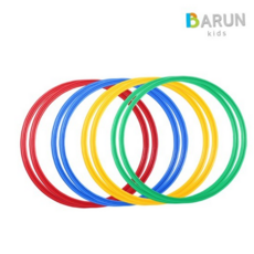 루체트리 액션후프 멀티짐 유아체육 운동기구 바른키즈 멀티짐 후프 세트 액션후프 50cm 8개세트