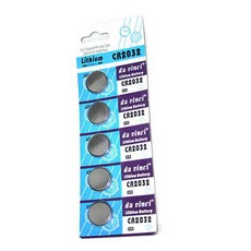 [일반우편배송] 리튬건전지 CR2032 건전지, 2개, 5개입