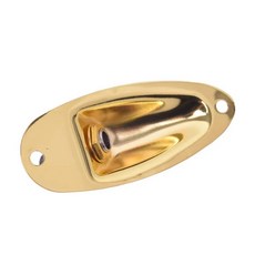 기타골무 손가락 피크 G uitar 일렉트릭 기타 보트 잭 펜더 연결 포트, 황금