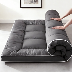 사계절 매트리스 바닥 매트 8cm 토포매트리스 침대 접이식매트리스, 회색