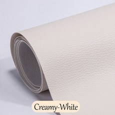 가죽 수리 테이프 패치 자체 접착 소파 방수 내마모성 가구 운전석 소파 자동차 좌석 신발 패브릭, 35x50cm, 35x50cm, Creamy-White