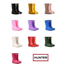 헌터 헌터키즈 HUNTER 퍼스트 클래식 레인부츠 (130MM~210MM)-KFT5094RMA 658097