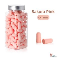 일회용 메모리 폼 귀마개 실리콘 수면 특수 소음 감소 공업 방음 공부, 3. 일반 소음 차단 귀마개 캔(120개 ..