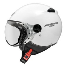 ASTONE KSS 3/4 半罩安全帽 飛行帽 W造型鏡片 藍芽耳機孔 內襯可拆洗, 2XL