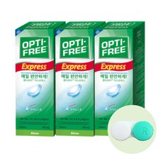 옵티프리 익스프레스 렌즈세정액, 3개, 470ml