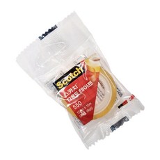 HD 투명 테이프 교체 디스펜서용 1.2cm 리필 다용도 포장, 1개