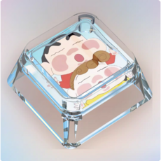 짱구는 못말려 투명 그림 기계식 키보드 키캡, 1개, 014