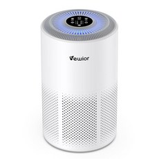 VEWIOR H13 트루 헤파 에어 필터 침실용 야간 조명 향기 스폰지 수면 모드 타이머 연기 비듬 꽃가루용 공기 청정기 포함, VEWIOR H13 트루 헤파 에어 필터, 침실용 야간