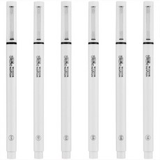 윈저앤뉴튼 파인 라이너펜 낱개 낱자루, 1개, 윈저앤뉴튼 라이너펜 블랙 0.5