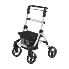 국산 어르신보행기 이차 E:CHA 노인보행보조기 성인용 접이식 고급 실외용 할머니 알루미늄 경량 어른유모차 노인 장기 요양등급 복지용구, 실버, 노인장기요양등급 구매(본인부담금 6%), 1개