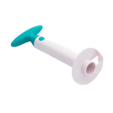 효율적인 파인애플 코어의 파인애플 코어를 절단 도구 플라스틱 질감, 파란색과 초록색, 1개