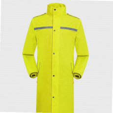 장교비옷 아웃도어 원피스 레인코트 롱코트비옷 옐로우, XL, 그레이카모