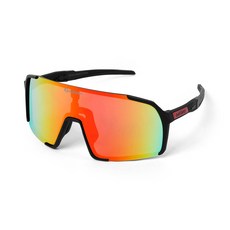선플러스 스포츠 변색 선글라스 도수클립, SG70 C5 블랙/레드미러, 1개