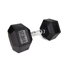 六角包膠啞鈴 (17.5公斤), 17.5kg