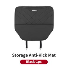자동차 킥 패드 가죽 보호 커버 방수 매트 그레이트 월 하발, 1개, 1. Black-1pc