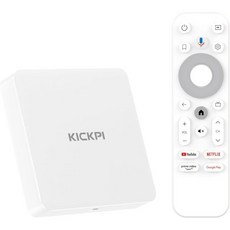 Sidiwen 안드로이드 11.0 TV 박스 KP1 구글 인증 4K 2GB RAM 32GB ROM 음성 검색 지원 크롬캐스트 돌비 오디오 블루투스5.0 스마트 2024 화이트, Sidiwen 안드로이드 11.0 TV 박스 KP1 구