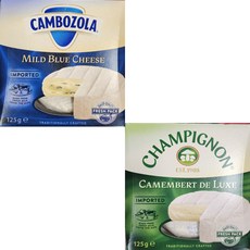 샴피뇽 치즈 125g 2종택1 깜보졸라 까망베르 CHAMPIGNON, 1. 깜보졸라