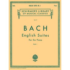 Bach - English Suites Book 1 바흐 - 영국 모음곡 (1번-3번) [50252070] Schirmer 셔머