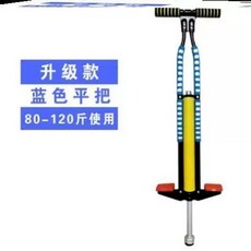 포고스틱 점핑 점프스틱 성인용 강화 블루 바 더블 스프링점핑봉 화이트, 1개, T. 강화 블루 직봉