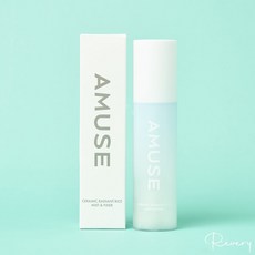 AMUSE 完美瓷肌米萃定妝噴霧 持久保濕 打造陶瓷光澤肌, 1個, 80ml