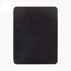 DEVIA 適用於 iPad Air 7/6/5 11吋 旋轉式 麂皮皮革保護套 黑色, 1個, DEVIA iPad Air 7/6/5共用款11吋旋轉式麂皮皮革保護套-黑色