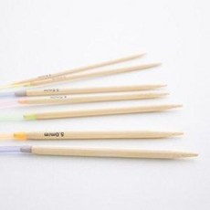 야나 40cm 짧은 둘레바늘 / 대나무 줄바늘 / 대바늘, 옵션을선택해주세요, 사이즈선택:2.5mm, 1개