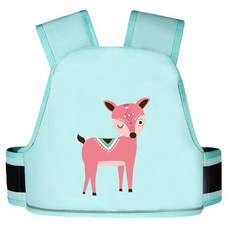 兒童機車安全帶 機車背帶 摩托車安全帶, 綠色小鹿