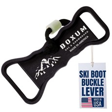BOX 박스um 스키 부츠 버클 레버 도구 및 캐리어 액세서리 - 빠른 조정 쉬운 운반 얼음 제거를 위한 다목적 버클라이트 미국산 견고한 163803