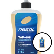 절삭유 TAP 408 480ML 절삭유 드릴 탭핑유 TAP 408 금속가공 윤활유 공구 수명향상 산업용 480ML dda+88291gF