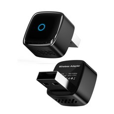 프리라이프 무선 카플레이 안드로이드 오토 2in1 차량용 동글, A 블랙 USB 타입, 8GB