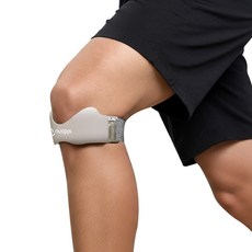 퍼너블 윙핏 프로 고탄력 무릎보호대 슬개골 보호대 아대, 그레이, 2개