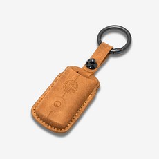 MOXI 야마하 XMAX300 엔맥스125 튜닝 기스방지 스마트키 가죽 케이스 커버, 1개, Brown Yellow(브라운옐로우)