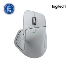 로지텍코리아 정품 MX MASTER 4 무선 블루투스 마우스, 페일그레이 페일그레이