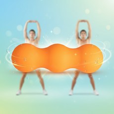 피브이씨 트리플형 롤링 전신 마사지볼, 1개