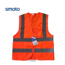 스마토 반사조끼 FT-R203 XXL 안전 주황 조끼+937gc