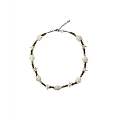 turtle Choker Bead Gemstone Necklace