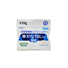 롯데자일리톨 랩 워터링 리필, 115g, 6개